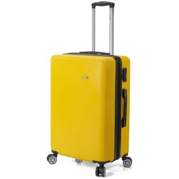 maleta amarilla lateral