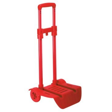 Soporte para párrico plegable con ruedas antivibracia y adaptable un Cualquier Tamaña de Mochila.