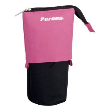 Portatodo extensible y convertible en cubilete con cremallera superior e interior impermeable.