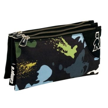 Portatodo Triple de Poliéster logo de Con Bordado y 3 Compartimos Separados Por Cremalleras de .