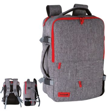 Mochila con múltiples compartimentos, computadoras portátiles acolchado y tableta, adaptador de tranvía y bolsillo antirrobo.