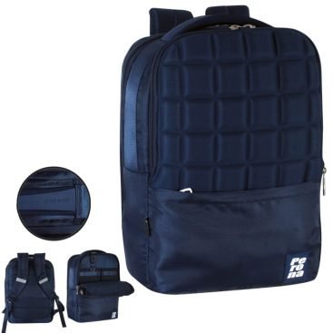 Mochila con múltiples compartimentos, computadoras portátiles acolchado y tableta, adaptador de tranvía y bolsillo antirrobo.