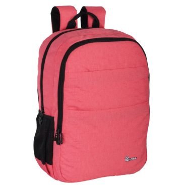 Mochila Junior En Cordura logo Bordado, Cinta Adaptable A Carro Portamochilas y Gran Capacidad.