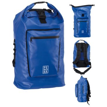 Mochila estanca para laptop/tableta con compartimentos y tirantes acolchados, bolsillos y Cinta Ajustable.